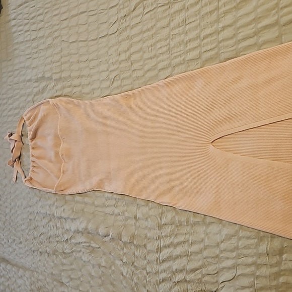 Long Knit Halter Dress - Size Small - Picture 5 of 7